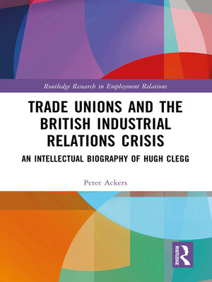 cover image of Trade Unions and the British Industrial Relations Crisis